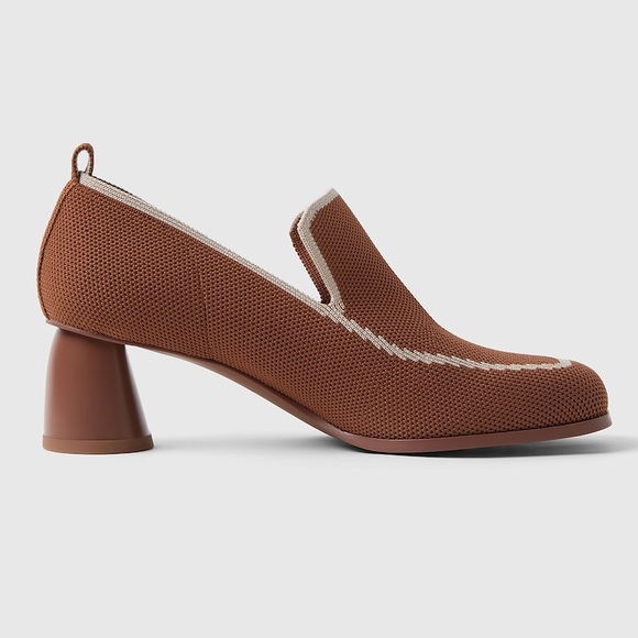 VIVAIA Square-Toe Patterned Heels - Picture 3 of 11